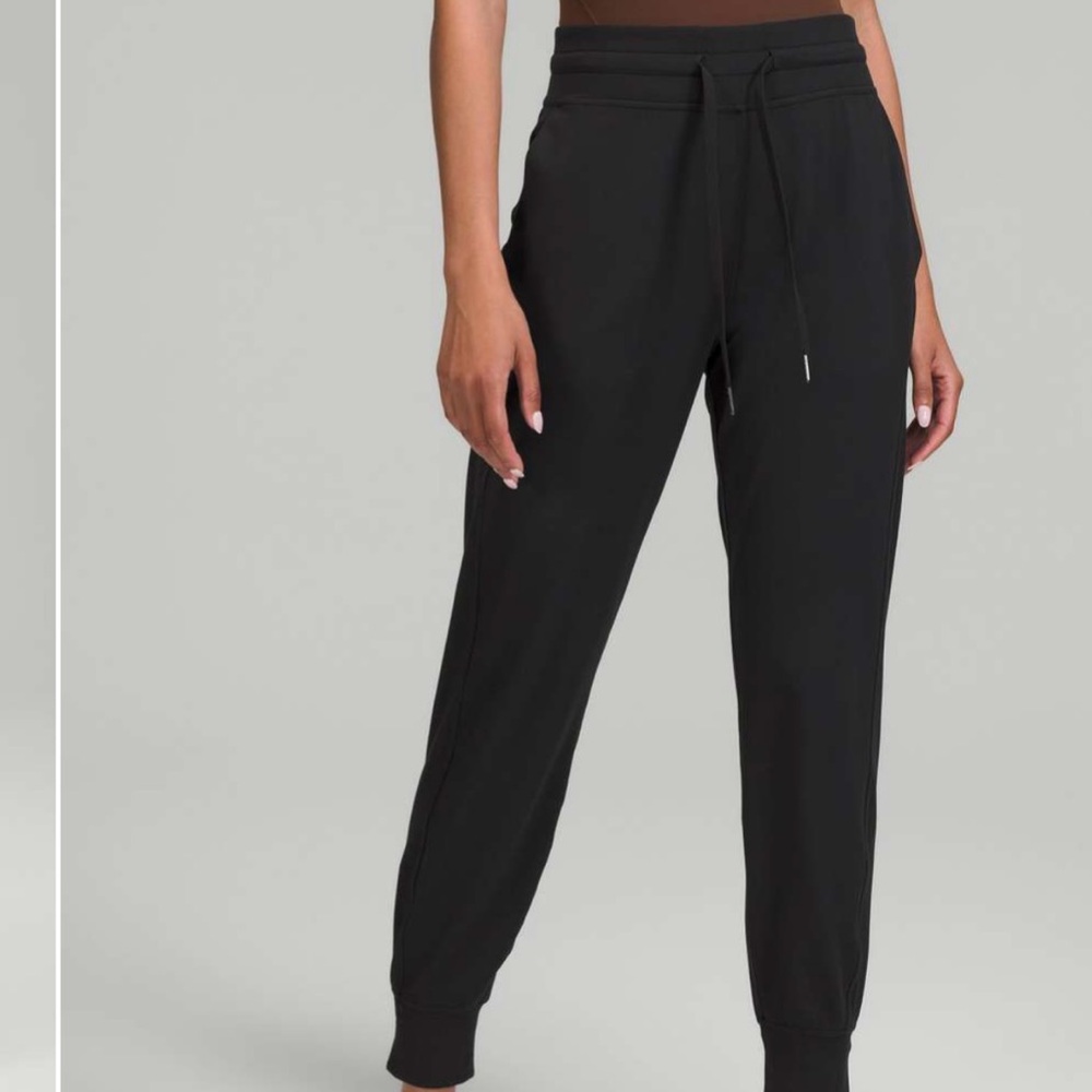Lululemon Ready to Rulu High Rise Black Joggers 4
